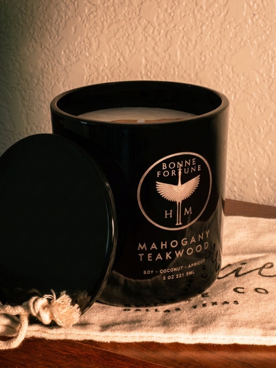 VALE | Gloss Black - Single Wick