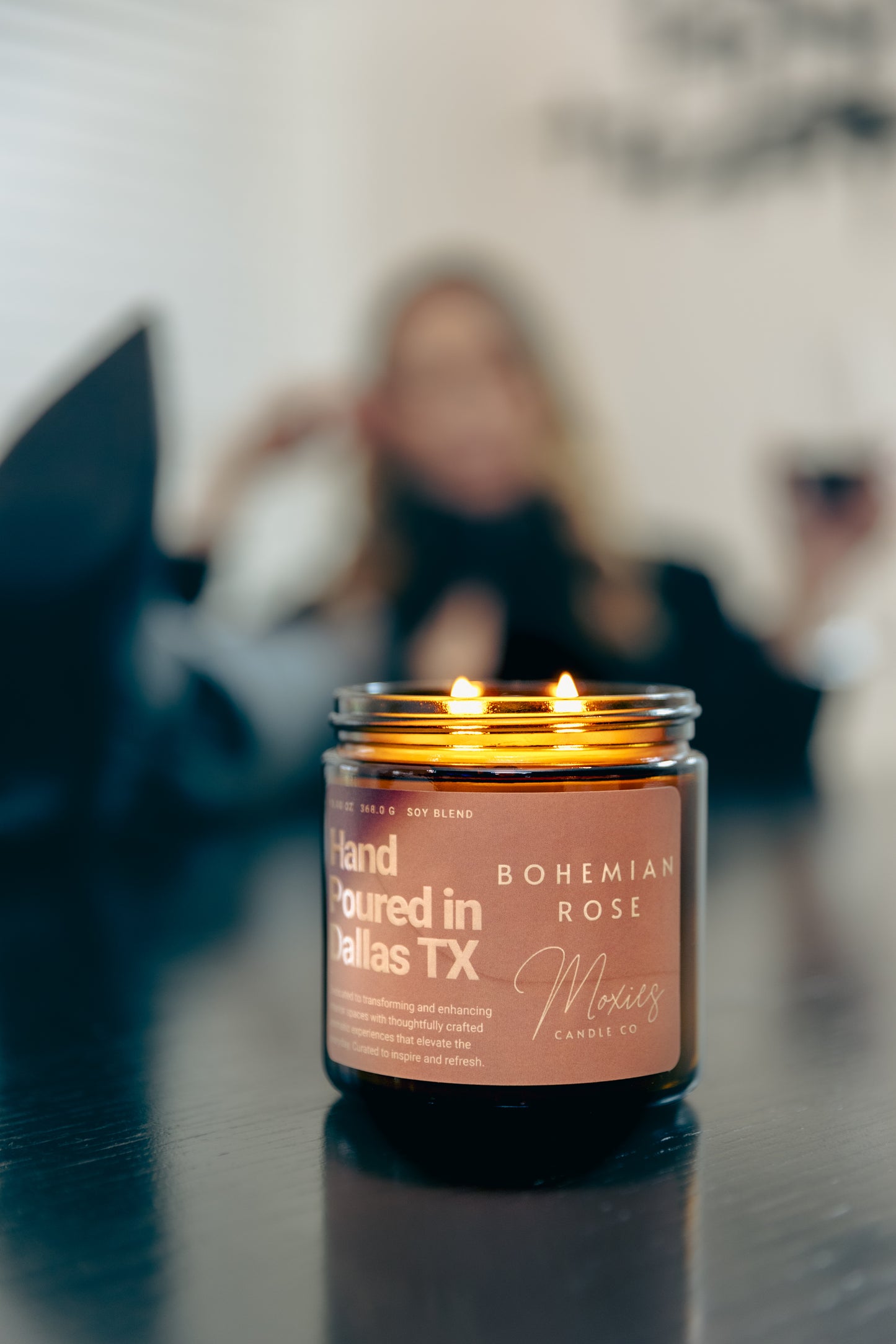 BOHEMIAN ROSE | Double Wick