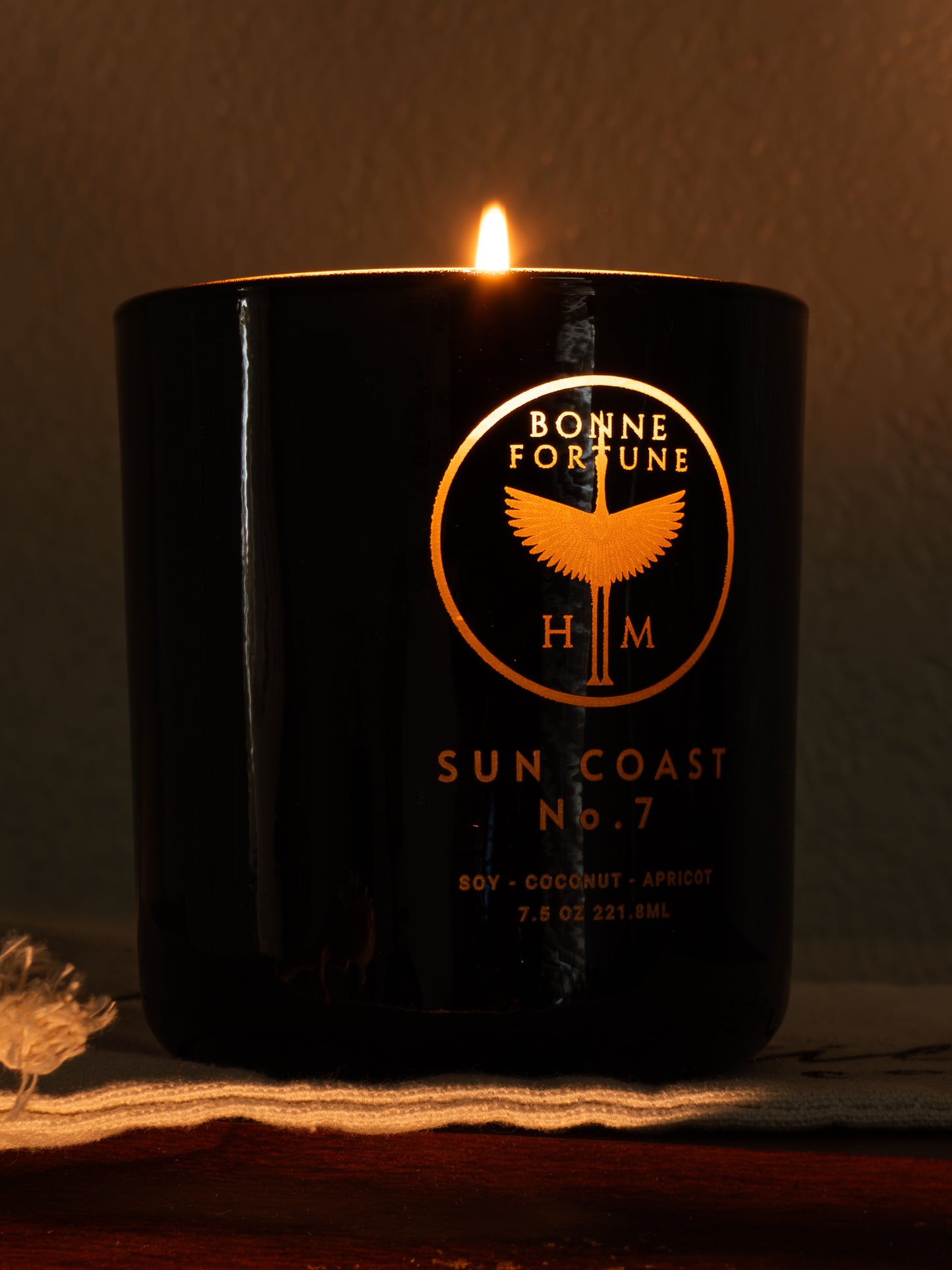 VALE | Gloss Black - Single Wick