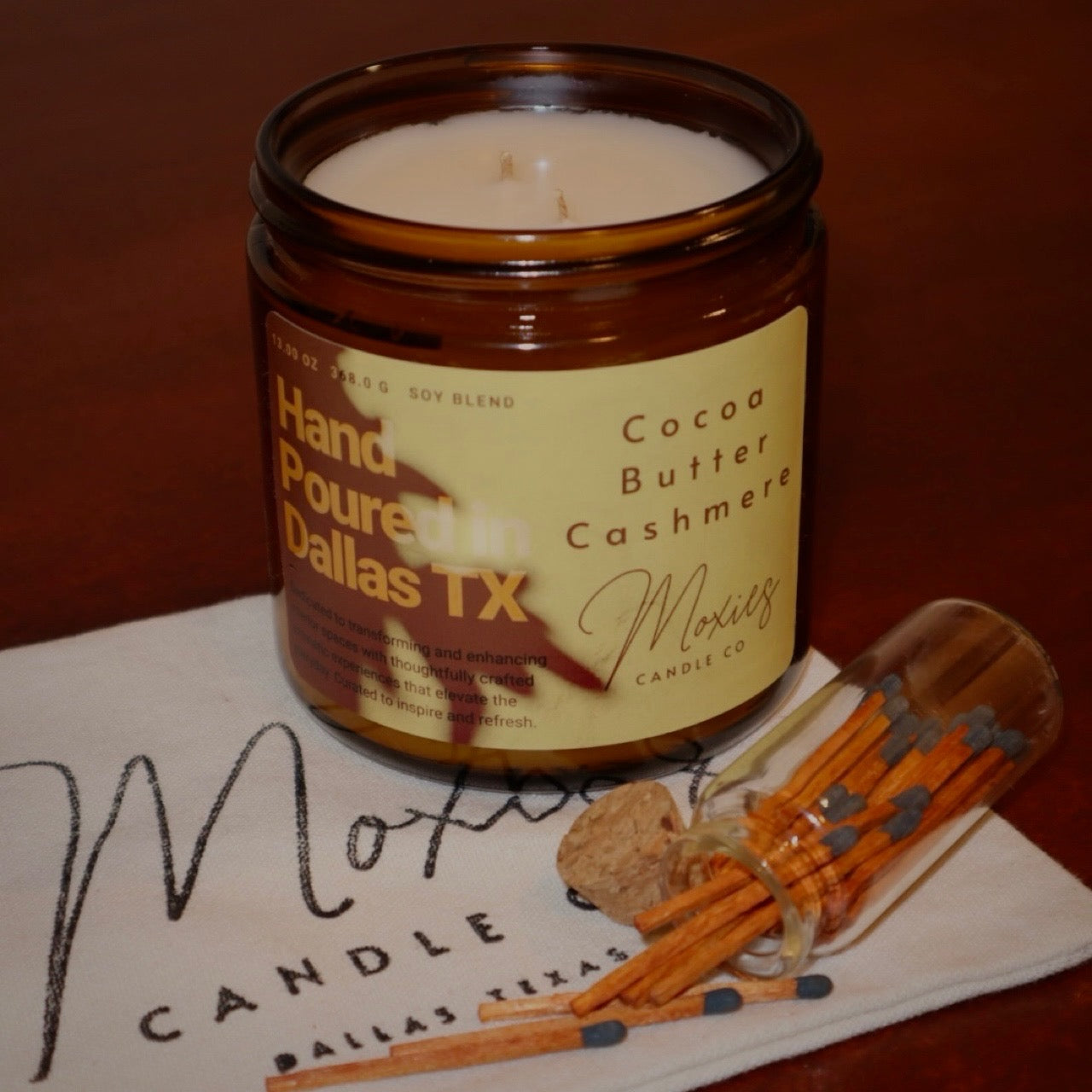 Cocoa Butter Cashmere | Double Wick